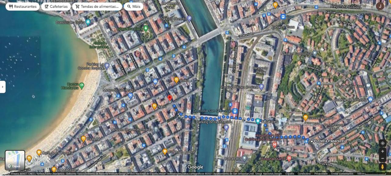 Luminoso Atico En San-Sebastian Apartment ซานเซบาสเตียน ภายนอก รูปภาพ